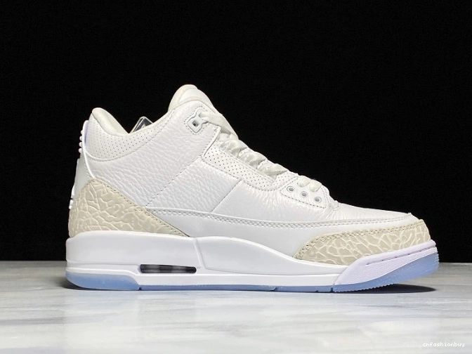 White Retro 136064-111 Air Triple Jordan 3 0904